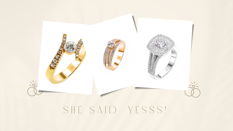 "She Said 'Yesss!'" Engagement Rings Collection