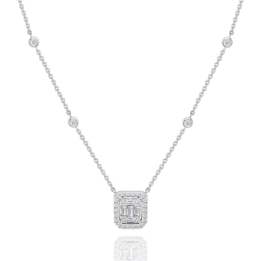 Audrey Diamond Necklace